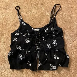 Skylar+Madison back floral tanktop